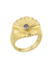Ariel's Shell Ring Gold