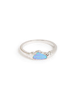 Baby Cloud (Purple) Ring Silver