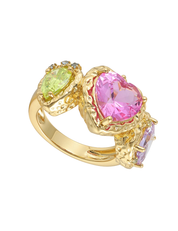 Bitter Sweet Ring Gold and Exclusive Sticker Sheet