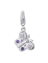 Butterfly Charm Silver with Exclusive Sticker Sheet
