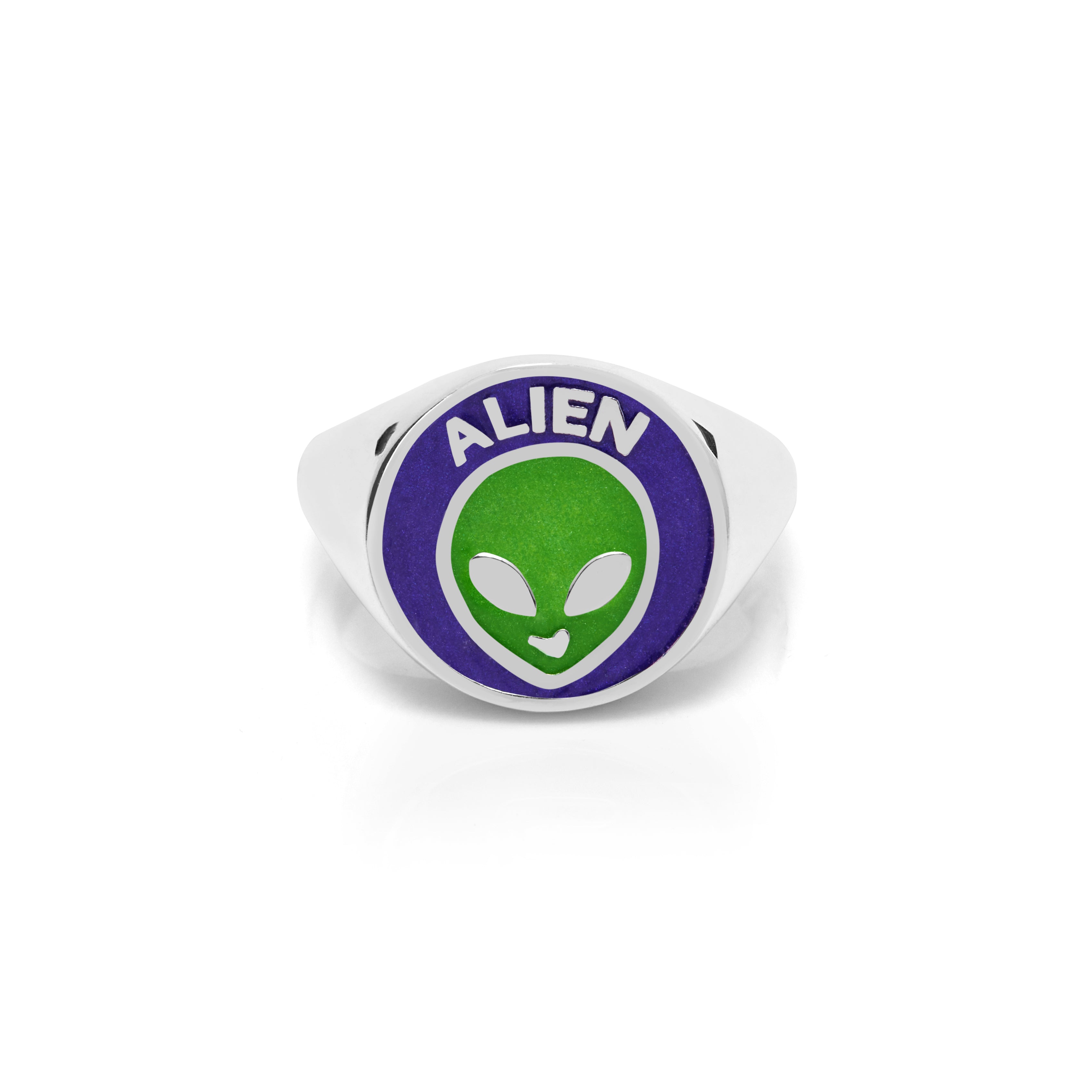 Green Alien Ring