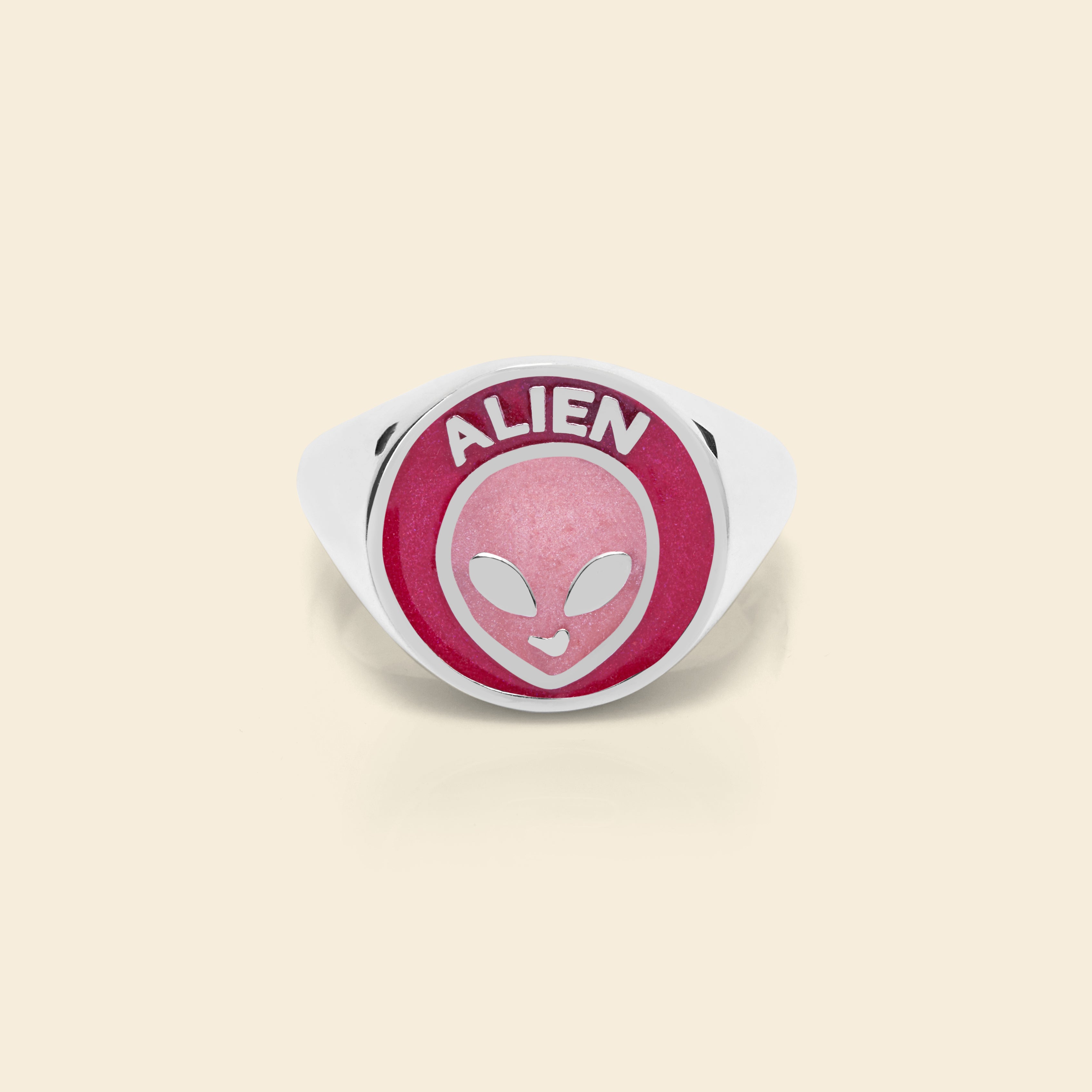 Pink Alien Ring