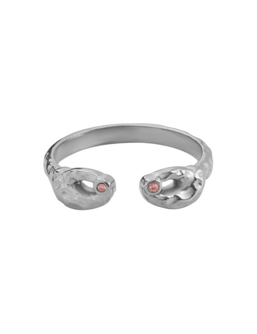 Cancer Claws Ring Silver