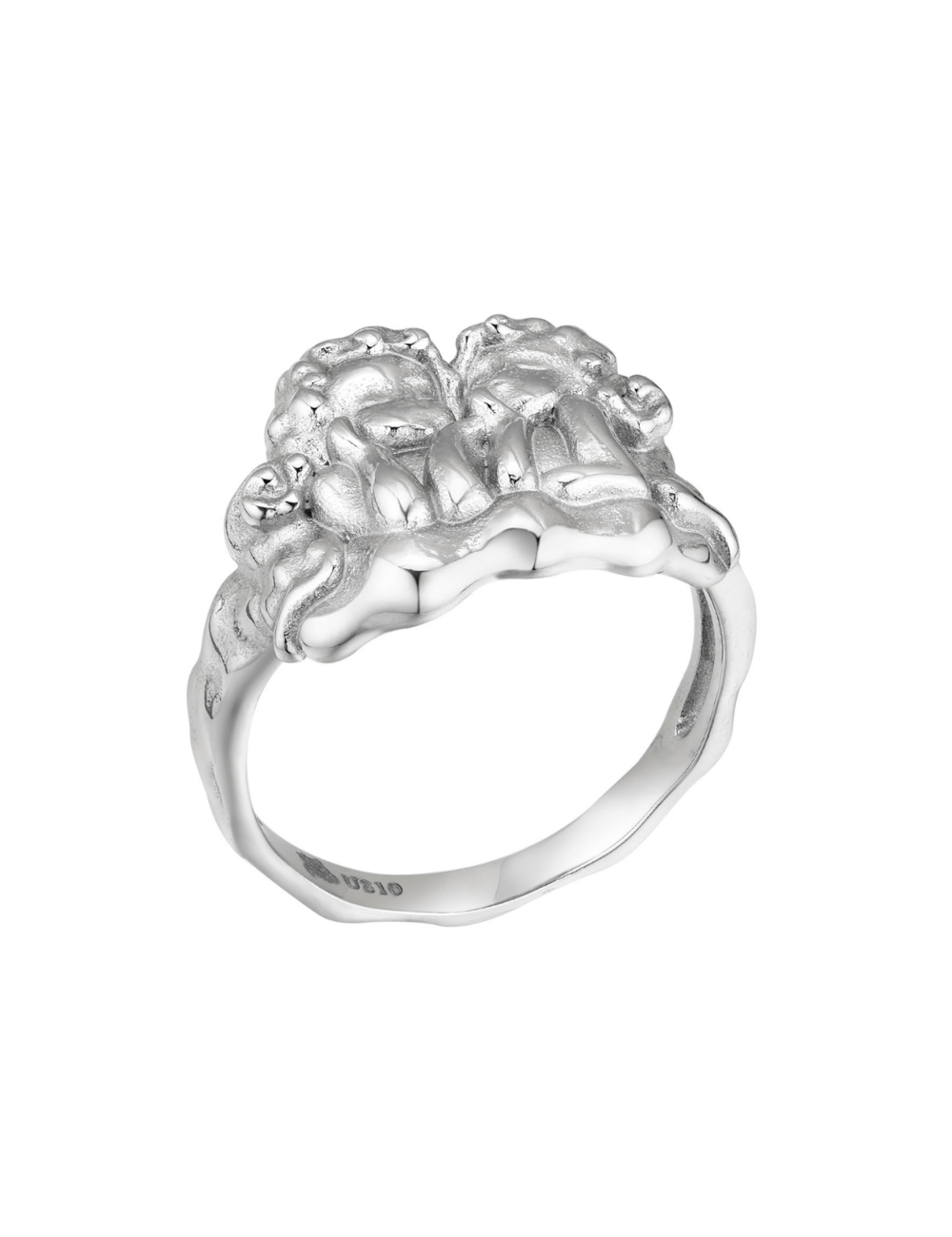 Cherub Ring Silver