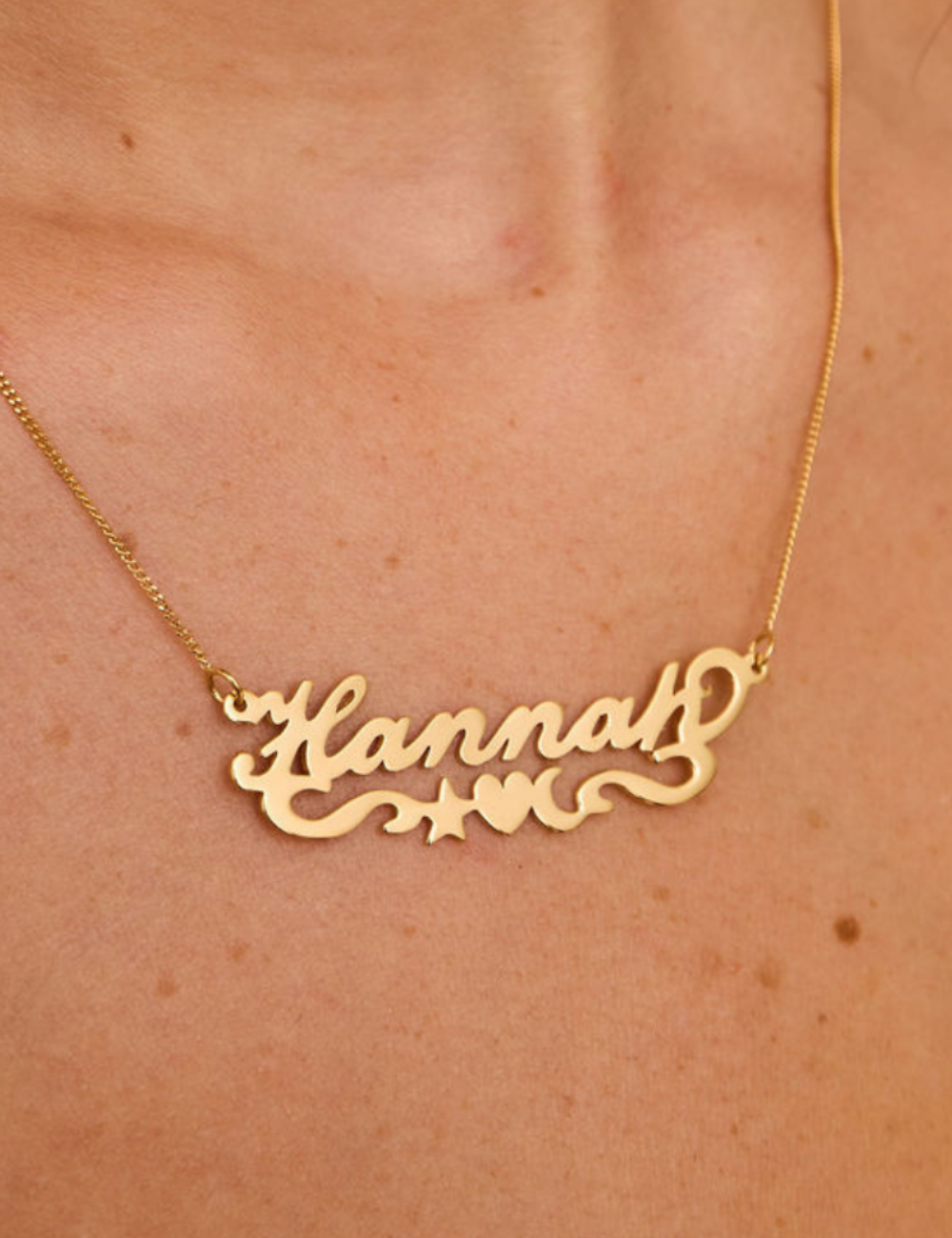 Cosmic Custom Nameplate Gold