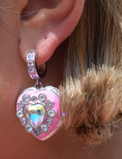 Cosmic Girl Earrings Silver