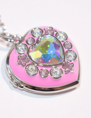 Cosmic Girl Locket on Chain Silver