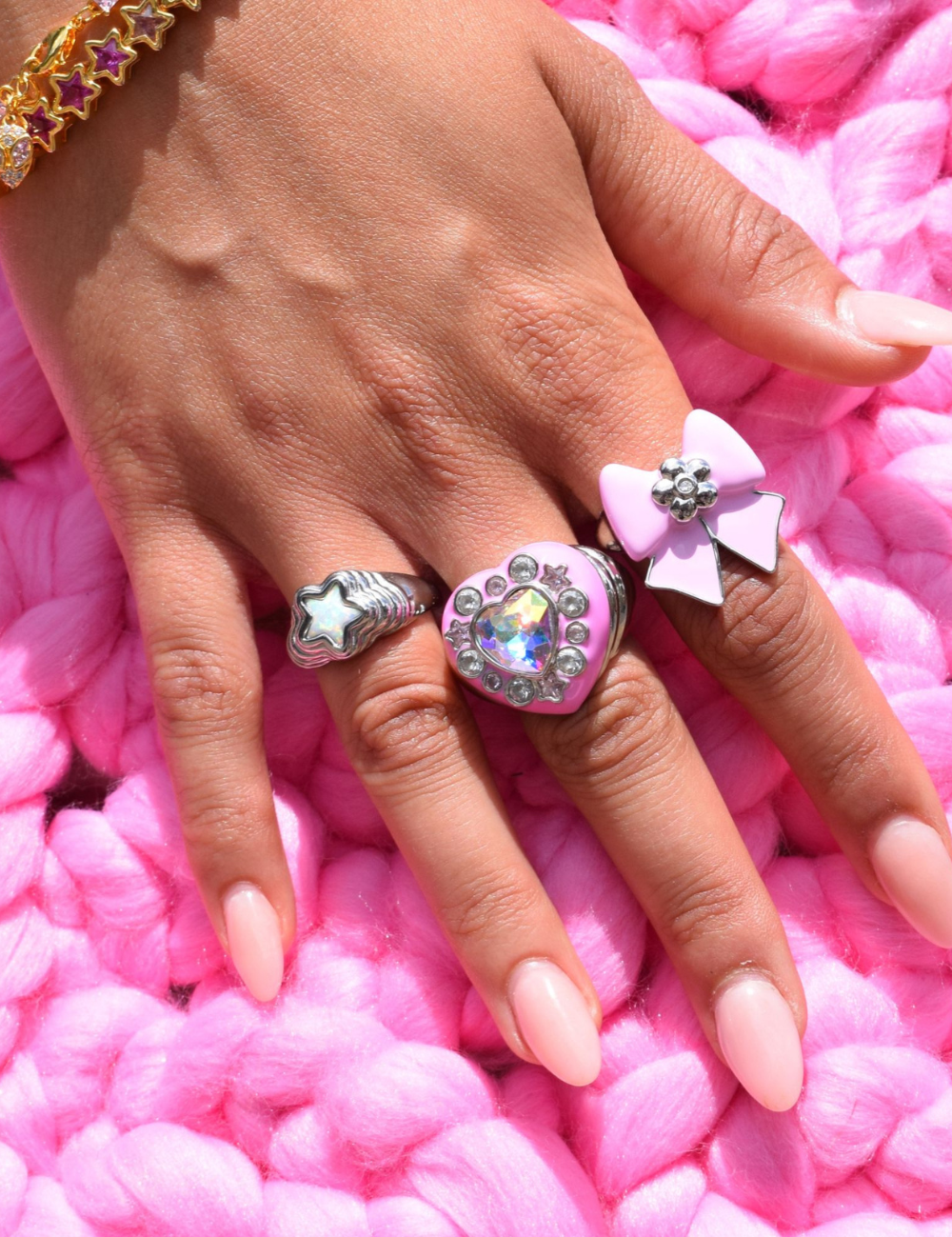 Cosmic Girl Ring Silver