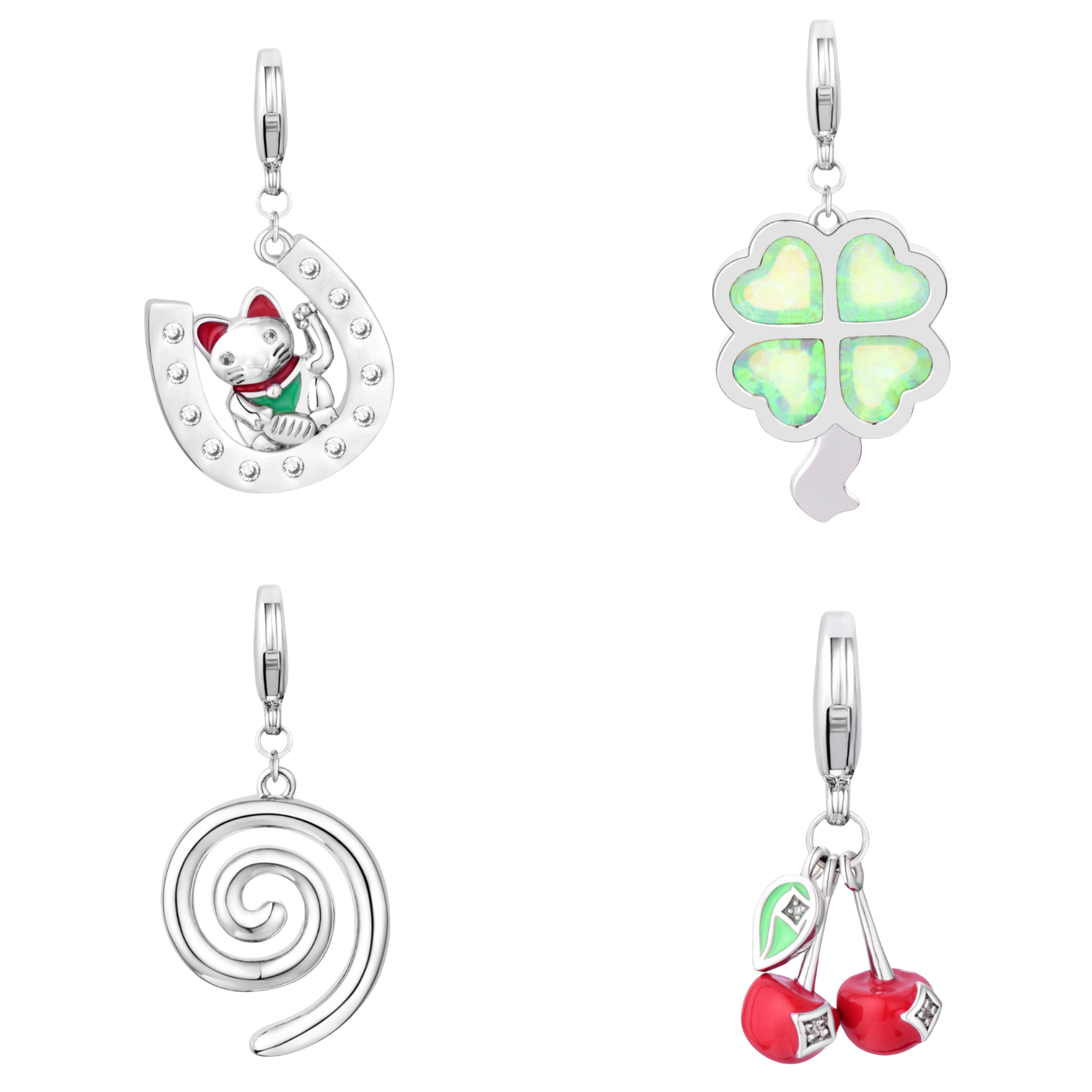 Fortune’s Favour Charm set - Silver
