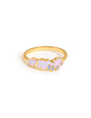 Cry Baby (Purple) Ring Gold