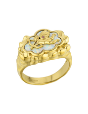 Cupid's Cloud Ring Gold