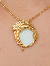 Dragoon Necklace Gold