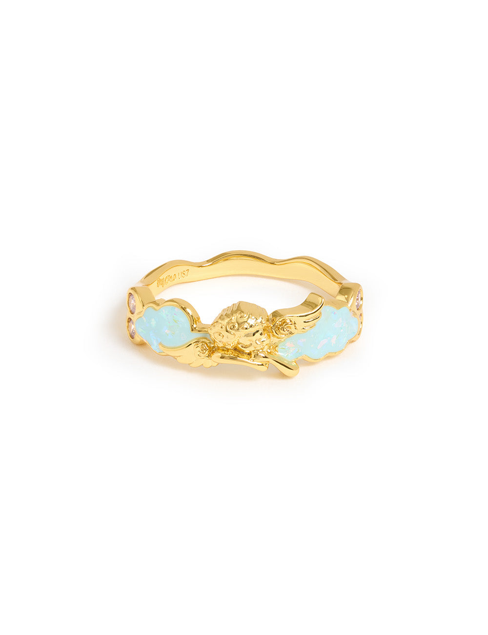 Dreamy Angel Ring Gold
