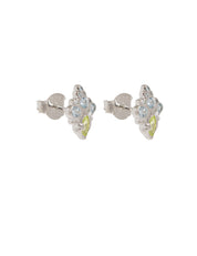 Alien Drip Earrings Silver