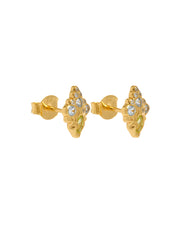 Alien Drip Earrings Gold