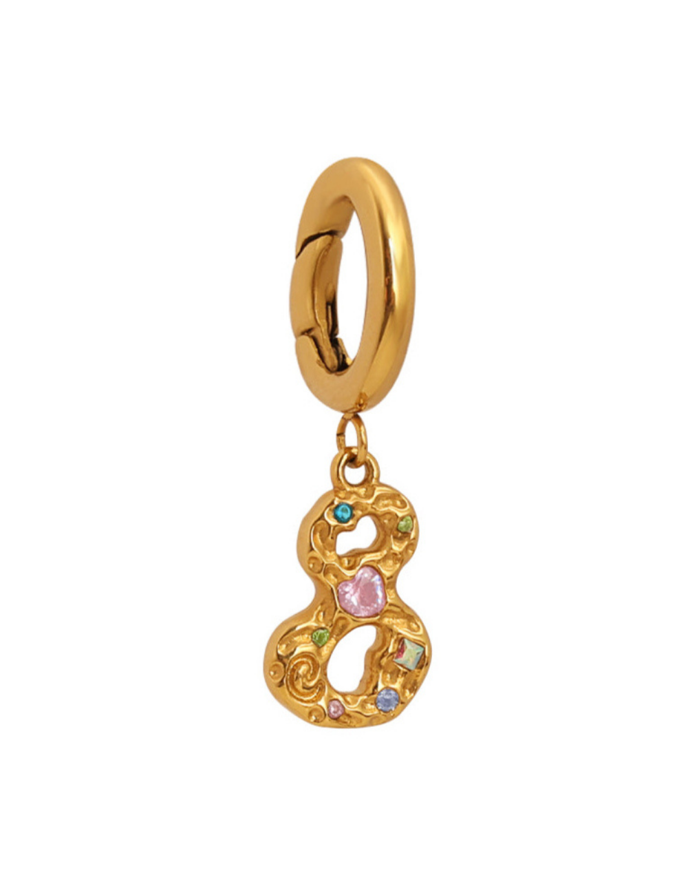 Eight – The Powerhouse Charm Gold