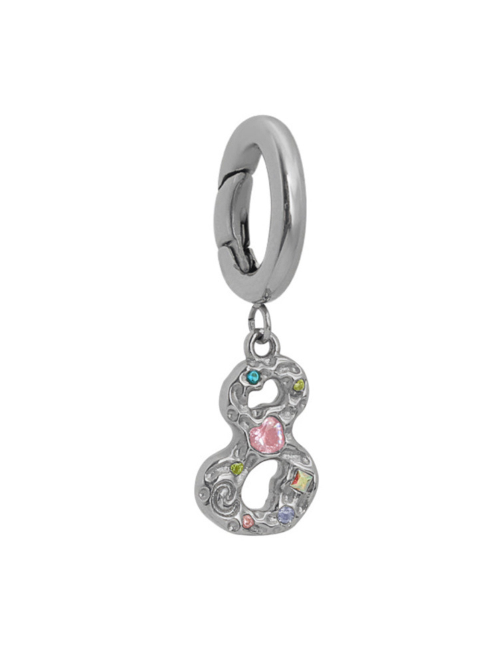 Eight – The Powerhouse Charm Silver
