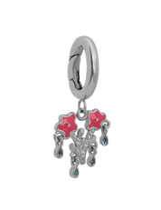 Gemini Charm Silver