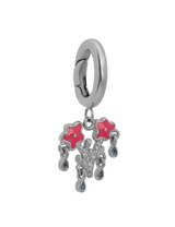 Gemini Charm Silver