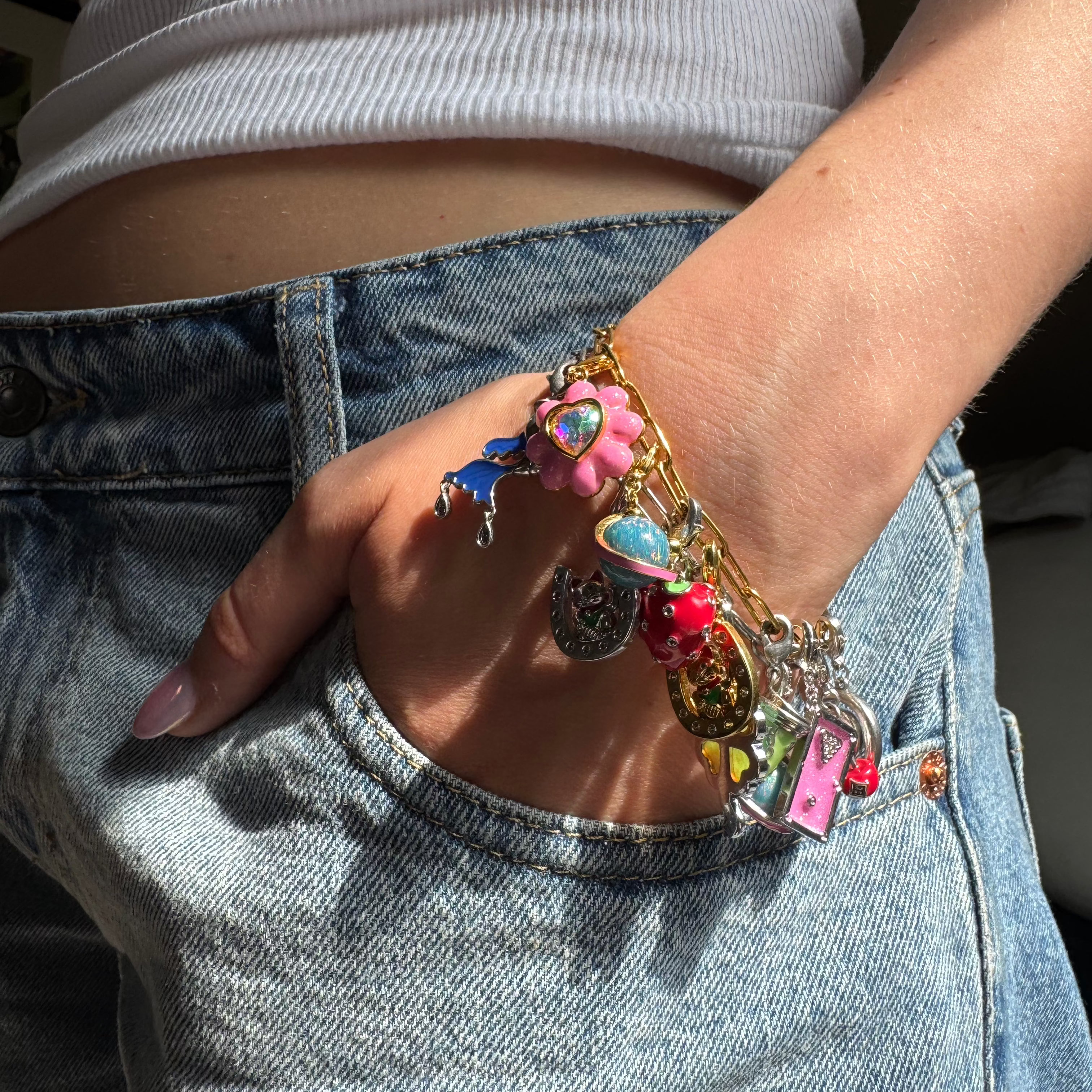 Paperclip Bracelet Gold