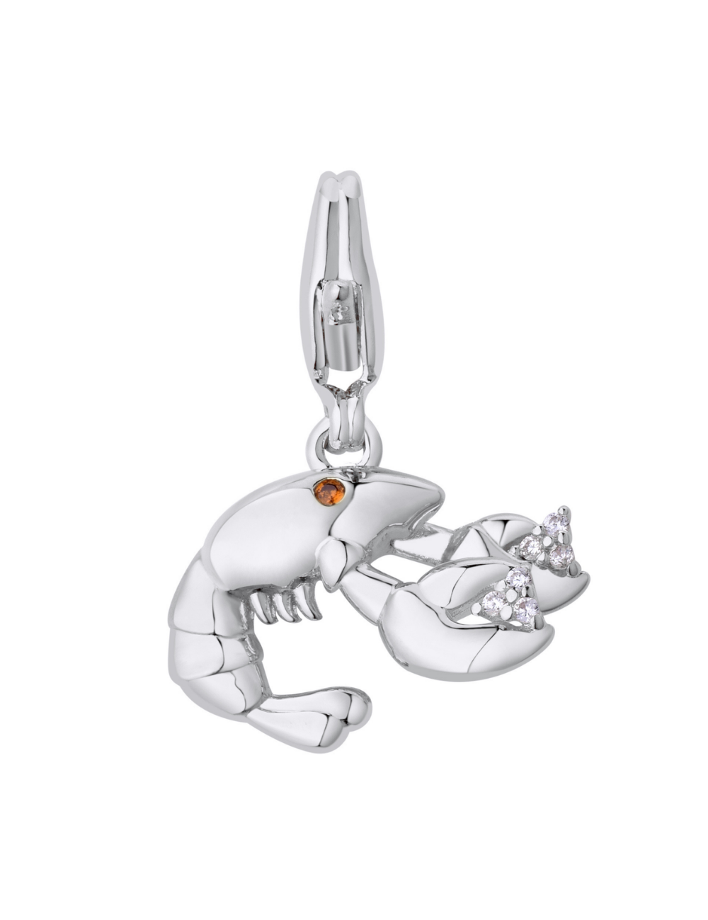 In a Pinch Charm Silver