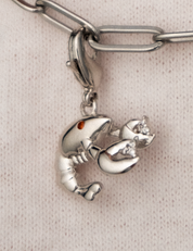 In a Pinch Charm Silver with Exclusive Sticker Sheet