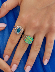 Irish Charm Ring Silver