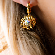 Mermaid Locket Earrings