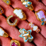 Head In The Clouds Ring Gold