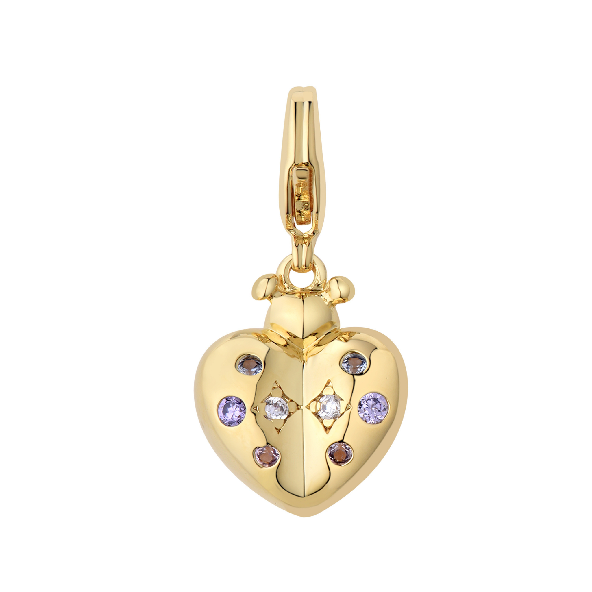 Ladybird Charm Gold