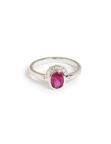 Levitate (Pink) Ring Silver