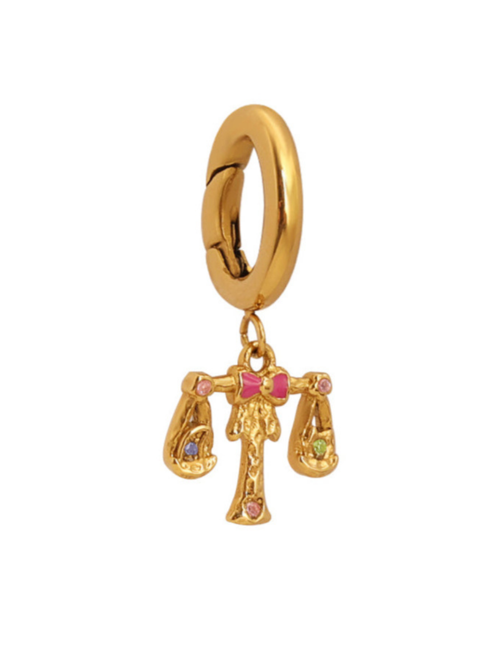 Libra Charm Gold