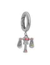 Libra Charm Silver