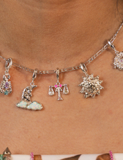 Libra Charm Silver