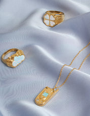 Head In The Clouds Ring Gold