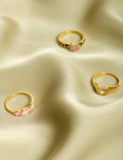 Mini Moo Ring Gold