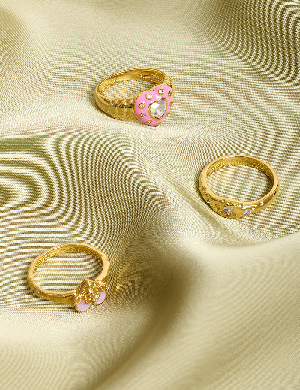 Galaxy Star Ring Gold