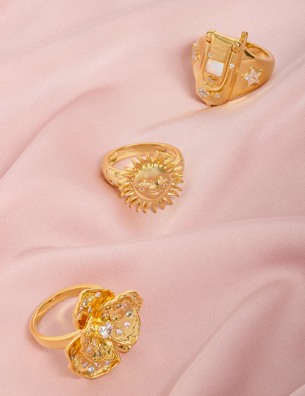Orchid Ring Gold