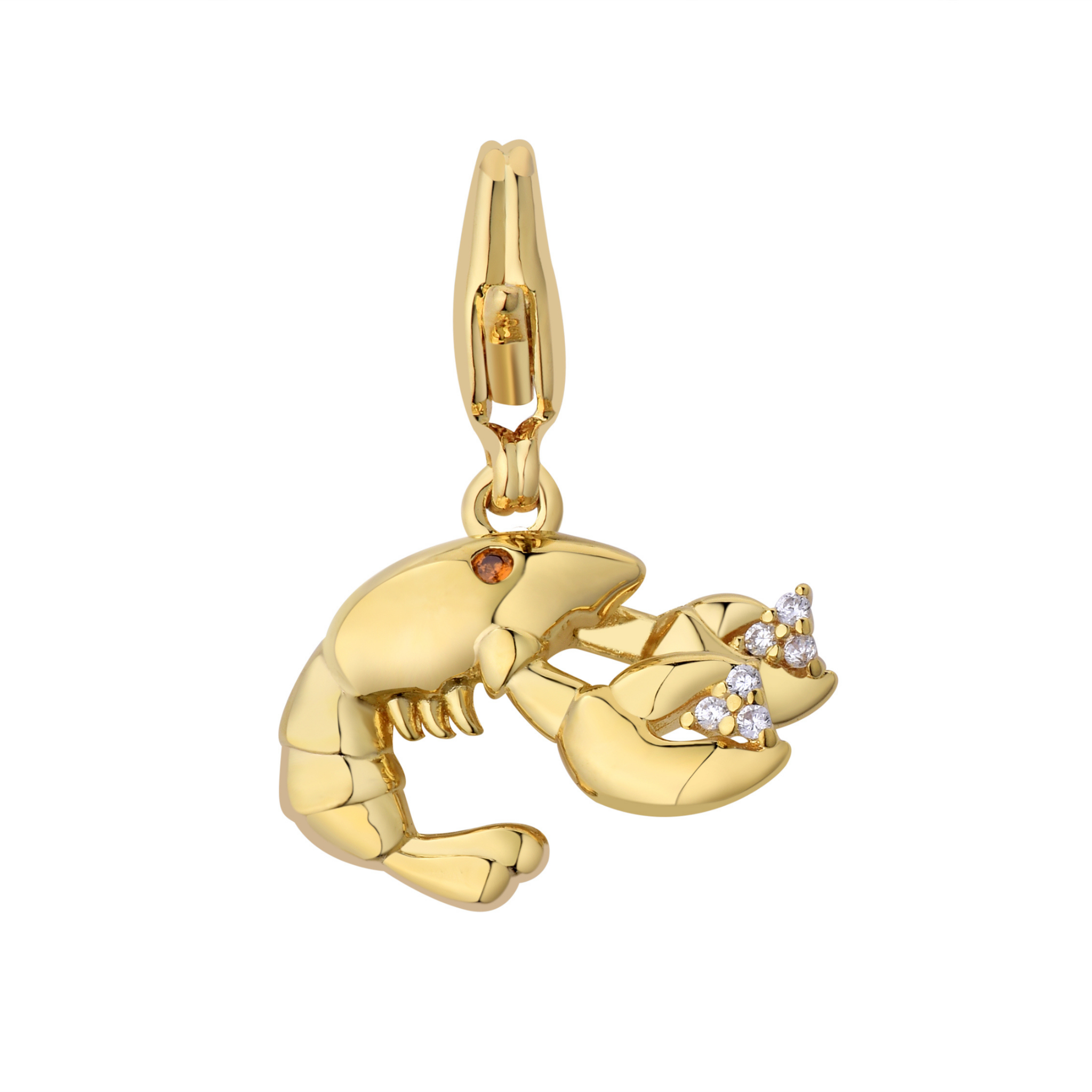 In a Pinch Charm Gold