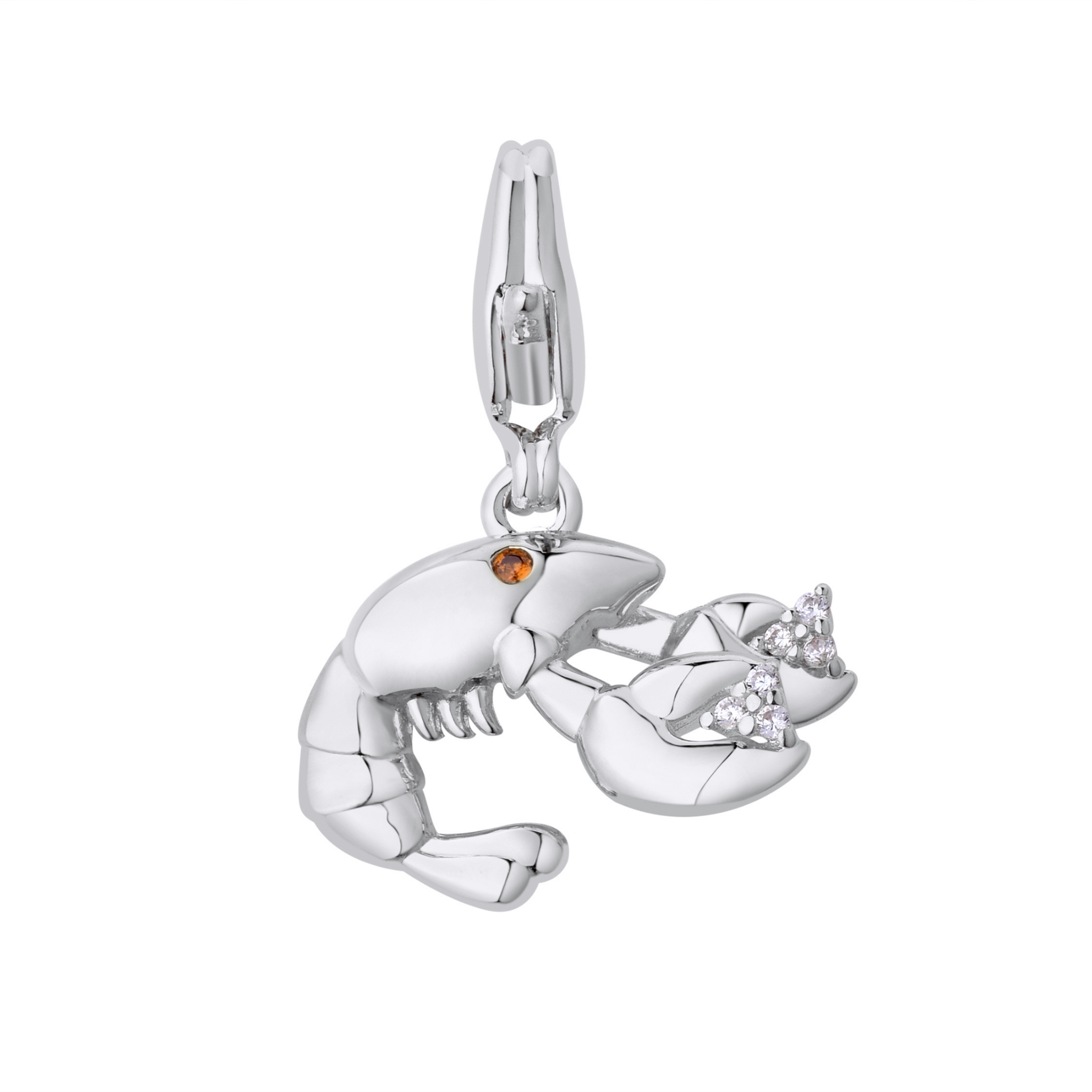 In a Pinch Charm Silver