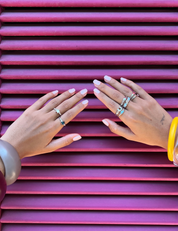 Baby Cloud (Purple) Ring Gold