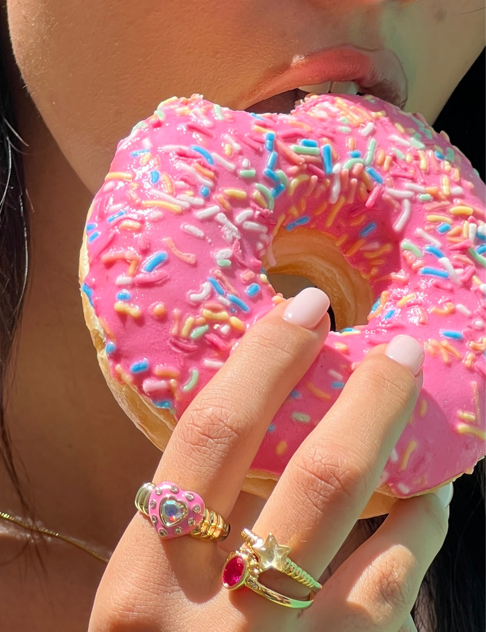 Mini Cosmic Girl Ring Silver