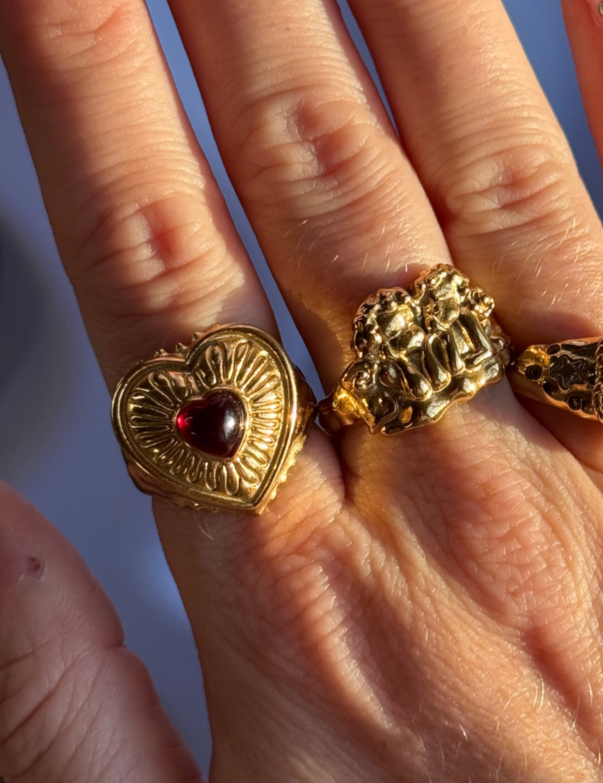 Lovers Ring Gold