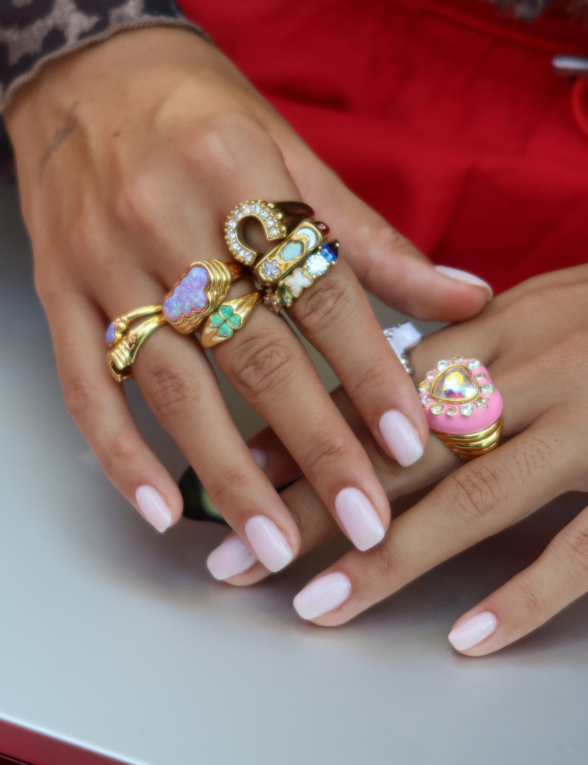 Lucky Clover Ring Silver