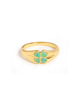 Lucky Clover Ring Gold