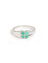 Lucky Clover Ring Silver