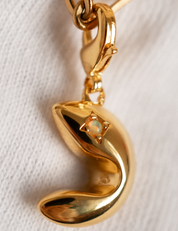 Lucky Cookie Charm Gold with Exclusive Sticker Sheet