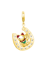 Lucky Neko Charm Gold