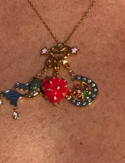 Lucky Neko Charm Gold