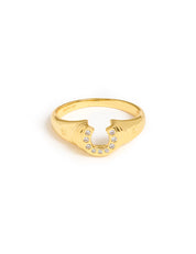 Lucky Strike Ring Gold